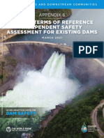 Appendix 6 Sample Terms of Reference Independent Safety Assessment For Existing Dams