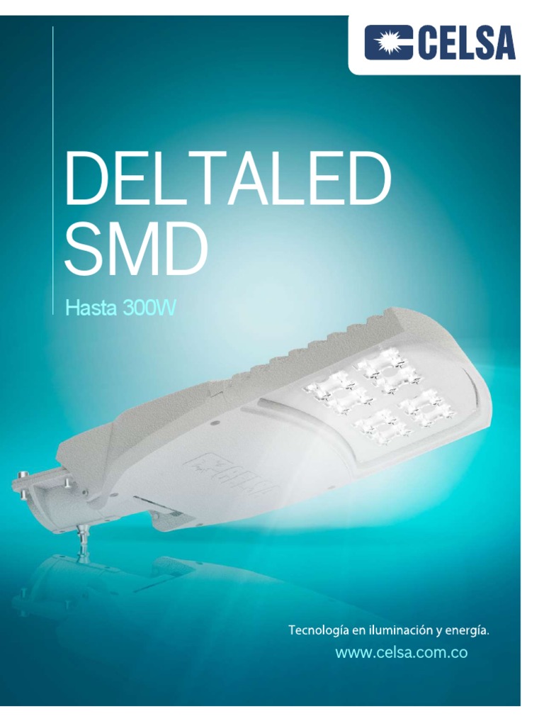 Luminaria DeltaLED: Innovación y Eficiencia | PDF | Diodo emisor de luz ...