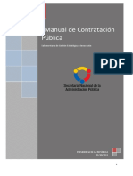 "Manual de Contratación Pública