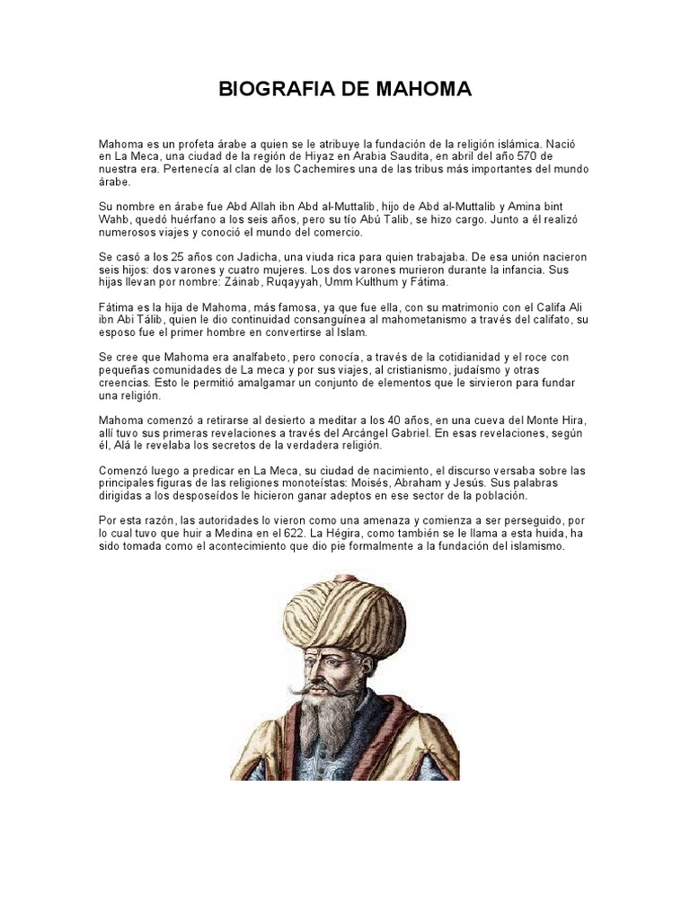 Biografia de Mahoma PDF