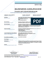 Certificado Empresa Inspeção Ex - ABNT NBR IEC 60079-17 - Ideal Work - Macaé