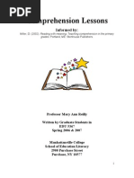 Download Comprehension Lessons 2006 and 2007 by Mary Ann Reilly SN51676991 doc pdf