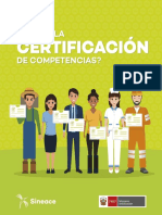 Brochure - Certificación de Competencias Sineace