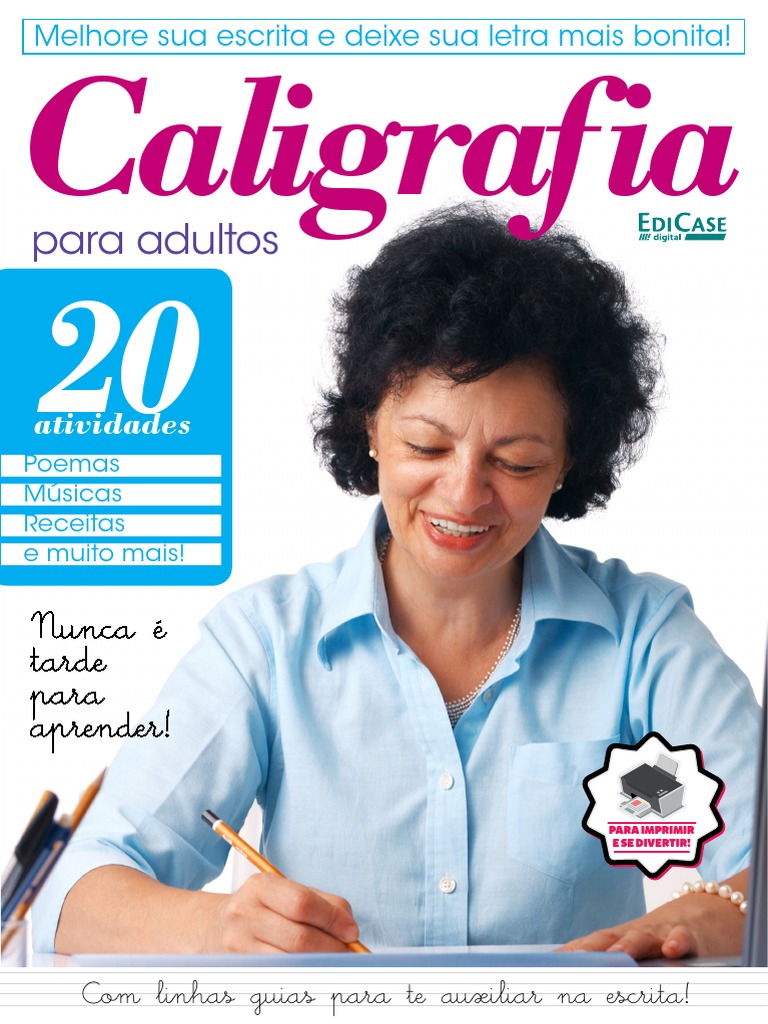 Reunir Ananiver amenazar Caligrafia para Adultos Ed02 Digital | PDF | Caldo | Alimentos