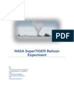 Nasa Supertiger Balloon Experiment