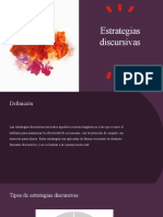 Estrategias discursivas