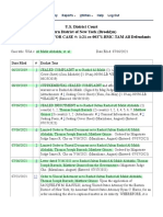 USA V Barrack Et Al July 21st Docket Report