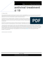 Ifabric S Antiviral Treatment Kills Covid 19