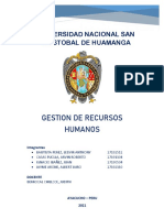 Gestion de Recursos Humanos