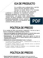 Política de Producto, Lisset Portugal
