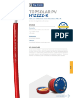 caracteristicas conductore H1Z2Z2-K TOP-CABLE