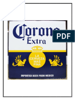 Cuatricromia - Etiqueta Cerveza Corona - Elsi