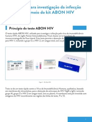 Anti HIV 1/2 - Anticorpos, PDF