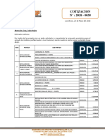 Cotizacion 0038-2018 - Modulos Prefabricados - Campavan