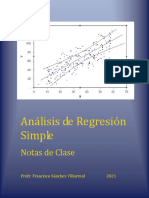 Analisis Regresion Simple