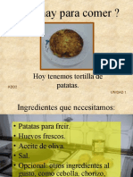 La Tortilla de Patata Comprension Lectora Dinamica Del Aula Juegos - 46210