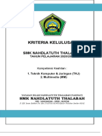 KRITERIA KELULUSAN SMK