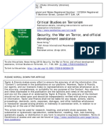Security, the War on Terror, and officialdevelopment assistance