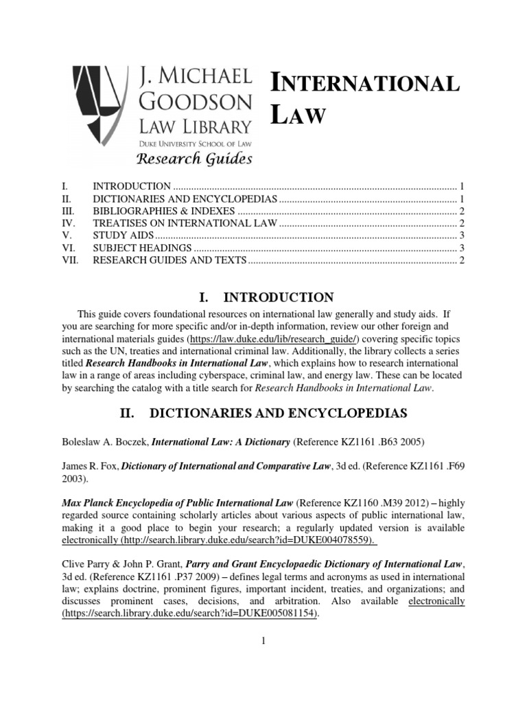 Nternational AW Max Planck Encyclopedia of Public International Law