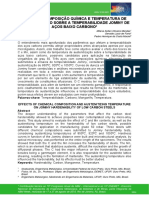 Efeito Da Composição Química E Temperatura de Austenitização Sobre A Temperabilidade Jominy de Aços Baixo Carbono