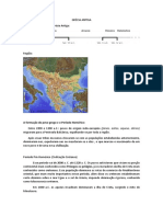 A formação do povo grego e os períodos da Grécia Antiga