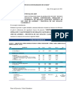 Propuesta Economica Relleno Sanitario