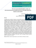 Artigo Eugênio Cunha - Representações Sociais de Professores Acerca Da Inclusão Escolar