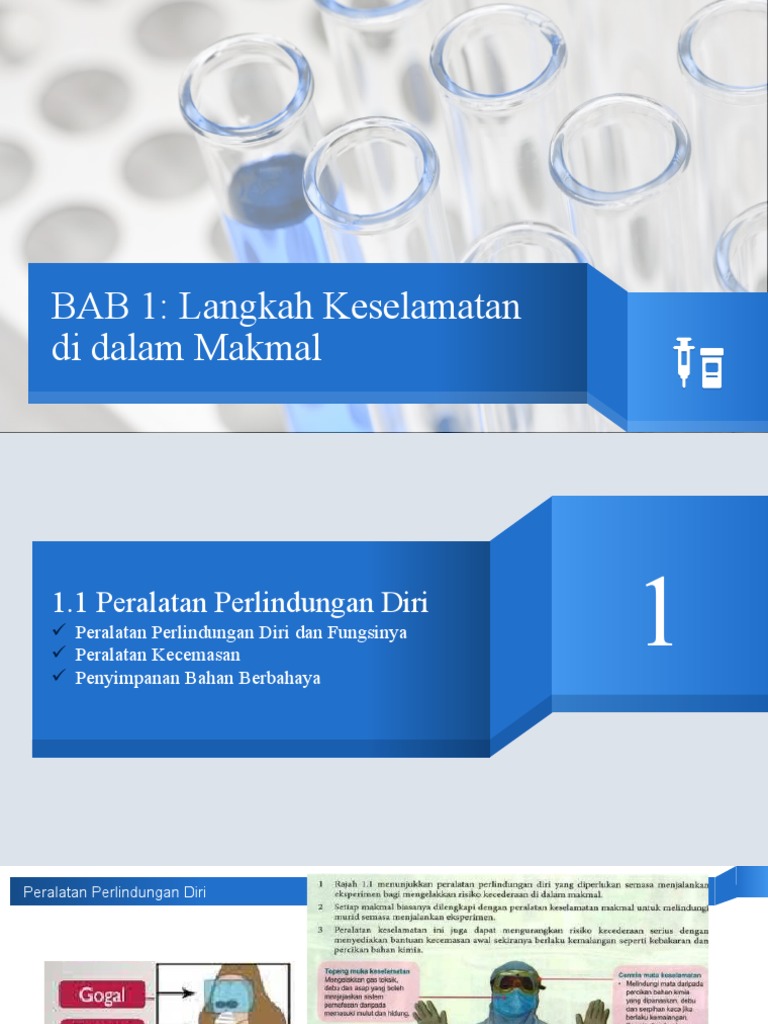 Keselamatan Makmal: Panduan Utama | PDF | Griya & Taman | Sains ...