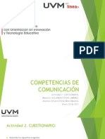 Competencias de Comunicación - Cuestionario A2 - EPMM