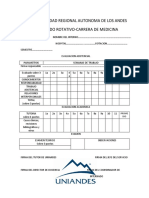 Acta de Calificaciones Internado