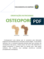 Orientações para prevenção da osteoporose