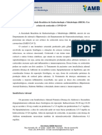 Posicionamento Da Sociedade Brasileira de Endocrinologia e Metabologia