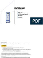 SLA Battery Capacity Analyzer: Model: 601B