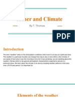 Weather and Climate - Elements