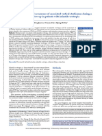 Surgical Outcomes and Occurrence of Associated.38