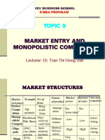 Topic 9-Monopolistic and Oligopoly (1)