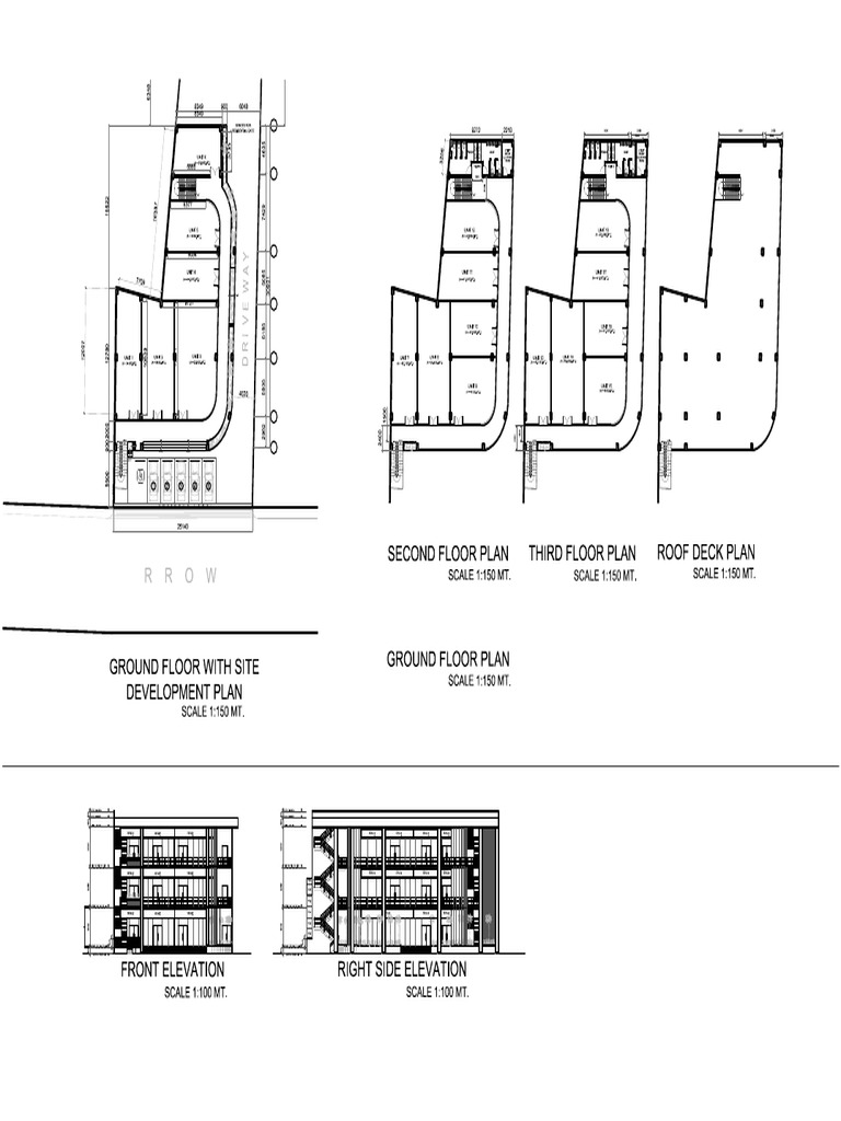 Proposed 3 Storey Commercial Building - 28 Sept 2020-Model | PDF