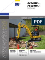 Pc30Mr Pc35Mr: Compact Hydraulic Excavator