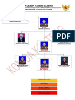 Struktur Pengurus Dewan Eksekutif Komda Kalteng LP-KPK