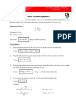 División Algebraica I - 4to