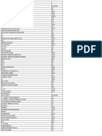 Lab Test Price Lists