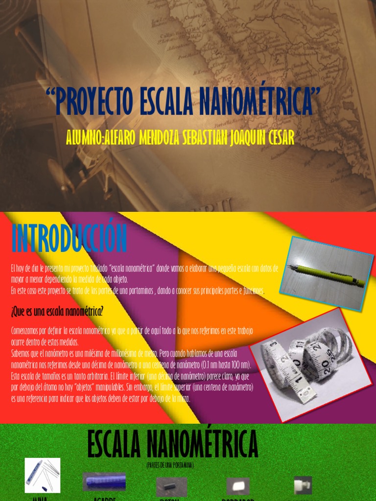 Escala Nanometrica Alfaro | Descargar gratis PDF | Nanometro | Science