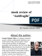 Book review of 'Antifragile' by Nassim Nicholas Taleb