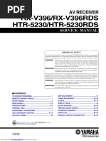 RX-V396/RX-V396RDS HTR-5230/HTR-5230R: Av Receiver