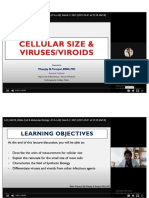 Cellular Size and Components, Virus and Viroids