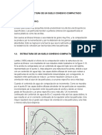 ESTRUCTURA DE UN SUELO COHESIVO COMPACTADO ...