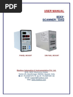 85XX Scanner / Daq: User Manual