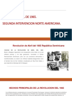 Presentacion Guerra de Abril y La Segunda Intervencion Norte Americana