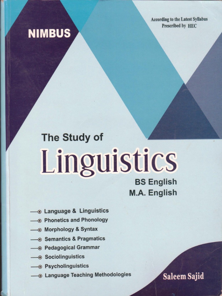 The Study of Linguistics | PDF
