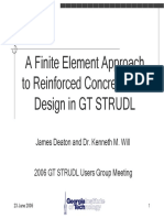 FEA Slab Design